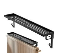 Étagère de rangement en fer - Support en métal, garde-corps en acier monobloc pour organisation intérieure, protection de température avec supports lestés, matériel de maison, planche supérieure de