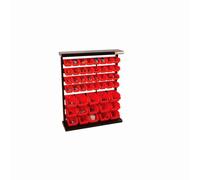 Étagère de rangement HOLZMANN 47 bacs en plastique - KSR94