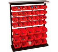 Étagère de rangement HOLZMANN 47 bacs en plastique - KSR94