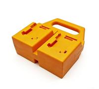 Étagère de rangement pour batteries FlexVolt 20 V MAX et 60 V, support ABS robuste pour DCB185 DCB208 DCB609, organiseur mural pour outils, atelier, garage (DW)