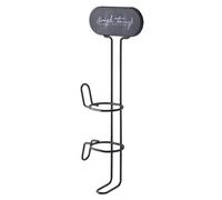 Étagère de rangement pour outils à cheveux - Support mural universel pour | fer à lisser, sèche-cheveux, appareils de coiffage, support de rangement de salle de bain durable | Design antidérapant et