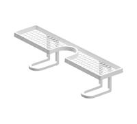 Étagère de rangement pour robinet autoportant - Égouttoir mural sans | Support de rangement pour robinet sur évier, sans perçage, égouttoir autoportant, peu encombrant, étanche pour cuisine/salle