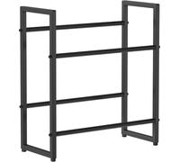Étagère de rangement quadruple, 71x32x80 cm, idéale pour 4 caisses. Étagère multifonctionnelle pour le stockage de bouteilles et de provisions