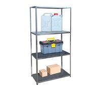 Relaxdays Étagère en acier, capacité 160 kg