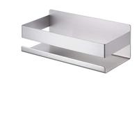 Étagère de Salle de Bain,Auto-adhésive Étagères de Douche,sans Organisateur de Rangement de Forage,Acier Inoxydable Brossé Étagère