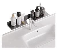 Étagère de salle de bain en forme de U, sans perçage