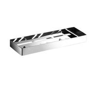 étagère de Salle de Bain, Étagère Murale de Salle Bain, Support Rangement Flottant sans perçage for Cuisine et Balcon(L)