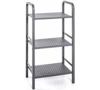 HAKU étagère Melo 3 niveaux métal gris L40 x H81 x P28 cm - Style moderne