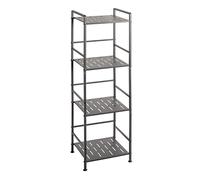 Etagère Design 4 Niveaux "Ombre" 106cm Anthracite