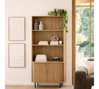 Étagère design avec portes coulissantes