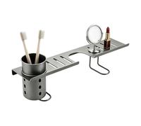 Étagère d'évier au-dessus du robinet - Support de rangement pour meuble-lav