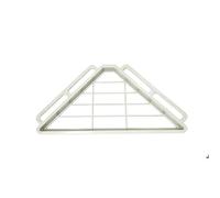Étagère d'évier d'angle,Étagère d'évier d'angle Support de vidange | Triangle Lavabo Support d'angle pour la maison Cuisine Farmhouse Daily Apartment Blanc