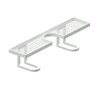 Étagère d'évier sans perçage, étagère de rangement pour robinet, étagère de salle de bain à drainage rapide de 50 cm, étagère de salle de bain à drainage rapide, support d'évier économiseur d'espace