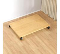 Étagère d'imprimante sous le bureau avec roulettes - Support mobile pour imprimante, copieur et support CPU