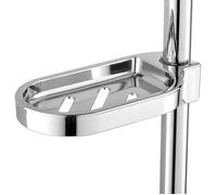 Étagère Douche sans Percage, Porte-Savon pour Barre de Douche pour Salle de Bain