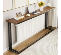 Étagère élégante en bois pour radiateur - Table d'appoint amovible polyvalente pour salon, chambre à coucher et bureau - Solution de décoration d'intérieur peu encombrante