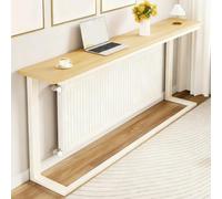 Étagère élégante en bois pour radiateur - Table d'appoint amovible pour salon, chambre à coucher, bureau - Meuble polyvalent peu encombrant et solution de décoration d'intérieur