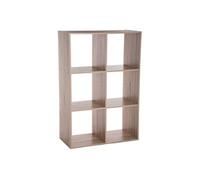 Etagère 6 Cases Mix - P. 32 cm x H. 100,5 cm - Beige