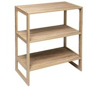 Étagère en bois naturel - 3 niveaux - PEGANE - Contemporain - Design