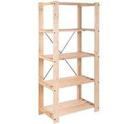 Étagère en pin massif 174,2 x 76,7 x 43 cm