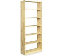 Etagère en pin vernis naturel 7 tablettes
