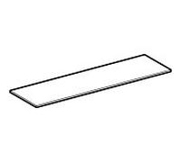 étagère en verre Geberit au milieu, armoire miroir Option 595182000 Plus, modèle 800391