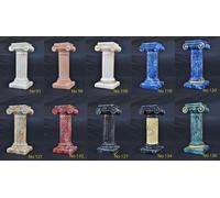 Étagère en verre Vitrine Étagères égyptiennes Vitrines XXL Colonnes 180cm Colonne Égypte Nouveau