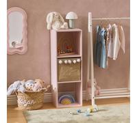 Étagère Enfant 3 Cases - Mix'n Modul Rose TU