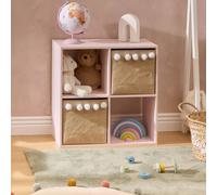 Étagère Enfant 4 Cases - Mix'n Modul Rose TU