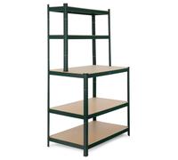 Etagere Etabli d'atelier 625kg Charge Lourde Metallique de Rangement Atelier