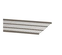 Étagère fil en acier pour système de crémaillère suspendue - graphite - 900x400 mm ELFA