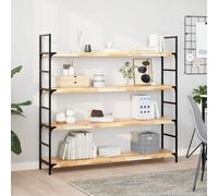 vidaXL Étagère Flottante 140x30x4 cm Bois d'acacia Massif Non traité