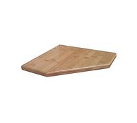 Étagère Flottante D'angle En Bambou Support Mural Multi-tailles Pour Maison | Bambou Massif, 23 Tailles, Imperméable/anti-humidité, Facile À Nettoyer. Fixation Murale Pour Cuisine, Salle De Bain, Salon