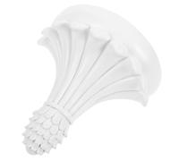 Étagère Flottante Murale en Résine Blanche pour Pot de Fleurs Décoratif | Rangement D’appoint, Capacité Portante Élevée, Montage Mural, Usage pour Jardinière, Finition Blanche