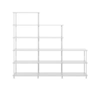 Etagère Free escalier WxHxD 203.4x178.1x38cm