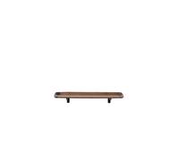 &Tradition Étagère Guild HM14 75 cm Solid lacquered walnut