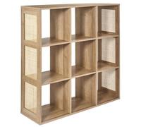 Etagere - HOME DECO FACTORY - Modulable - 6 Cases - Marron