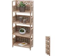 Mendler Étagère pliable - Brun