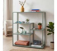Étagère HWC-P98 80 x 80 x 30 cm Vert Menthe