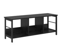 Étagère industrielle en bois d'ingénierie - vidaXL - Chêne noir - 102x32x40,5 cm - 3 étagères