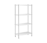 Étagère inox - 90 x 40 x 180 cm - Royal Catering - 200 kg