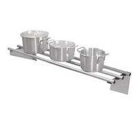 Etagère Inox Murale Tubulaire - Profondeur 300 - - Inox1200x300751200