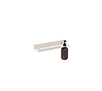 Étagère Laufen H385AS12680011 400 x 100 mm, 1 distributeur de savon à droite, blanc mat