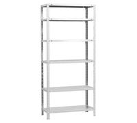 Etagère Légère Avec Vis Comfort 6/300 Blanc Blanc 2000x900x300 - Simonrack