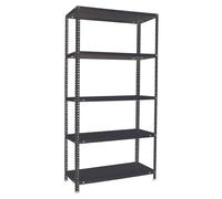 Etagère Légère Avec Vis Comfort Plus 5/400 Antracite Antracite 2000x1000x400 - Simonrack
