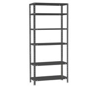 Etagère Légère Avec Vis Comfort Plus 6/400 Antracite Antracite 2000x1000x400 - Simonrack