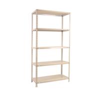 Etagère Légère Avec Vis Comfort Superplus 5/400 Blanc Blanc 2000x1100x400 - Simonrack