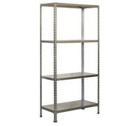 Etagère Légère Sans Vis Ecoclick Mini 4/400 1600 Galva Galvanisé 1600x800x400 - Simonrack