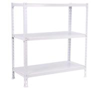 Etagère Légère Sans Vis Ecoclick Superplus 3/500 900 Blanc Blanc 900x1100x500 - Simonrack
