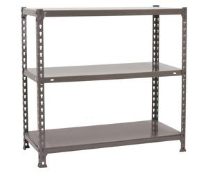Etagère Légère Sans Vis Ecoclick Superplus 3/500 900 Gris Gris 900x1100x500 - Simonrack
